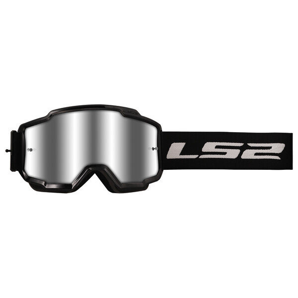 LS2 LS2 CHARGER GOGGLE BLACK WITH SILVER VISOR